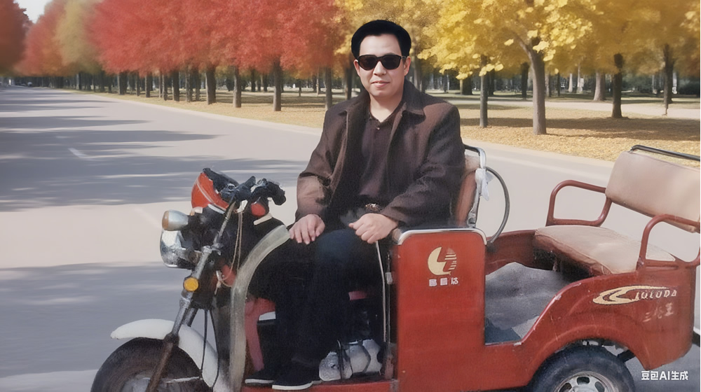 重阳节我和老伴去采菊 第 1 张